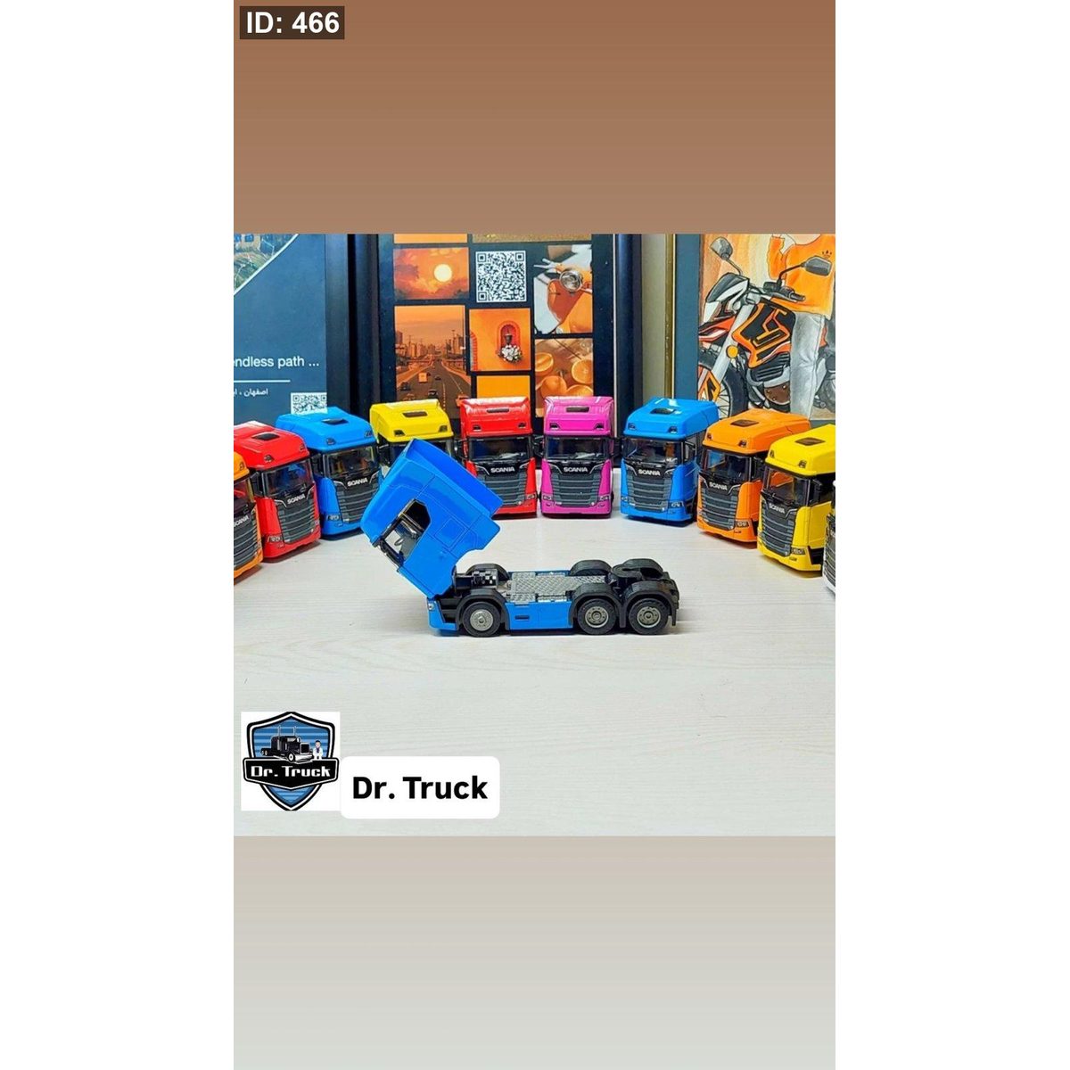 مجسم شاحنه سكانيا