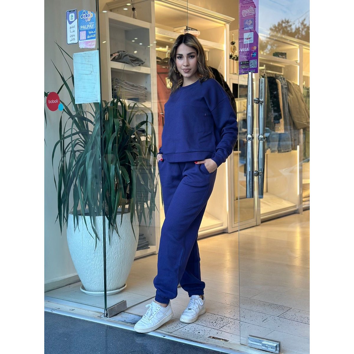 HIGH WAIST SWEAT PANT 2
