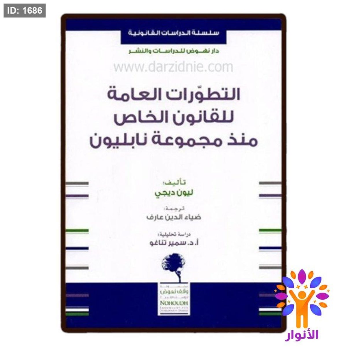 التطورات العامة للقانون الخاص منذ مجموعة نابليون