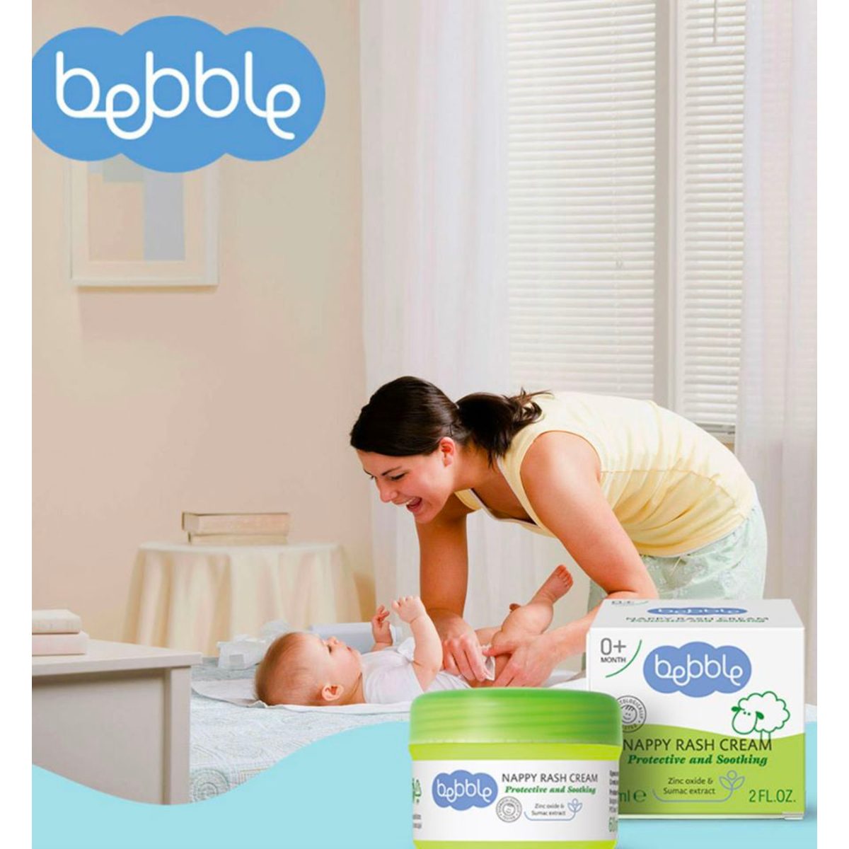Bebble Nappy Rash Cream-60m 2