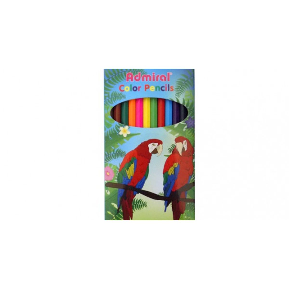 ألوان خشب 12 لون طويل ADMIRAL