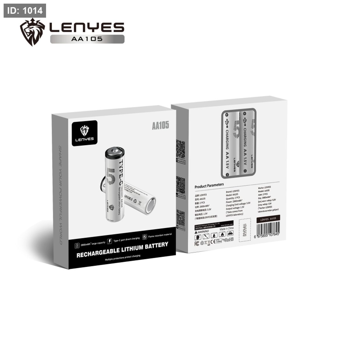 LENYES AA105 - BTTERY