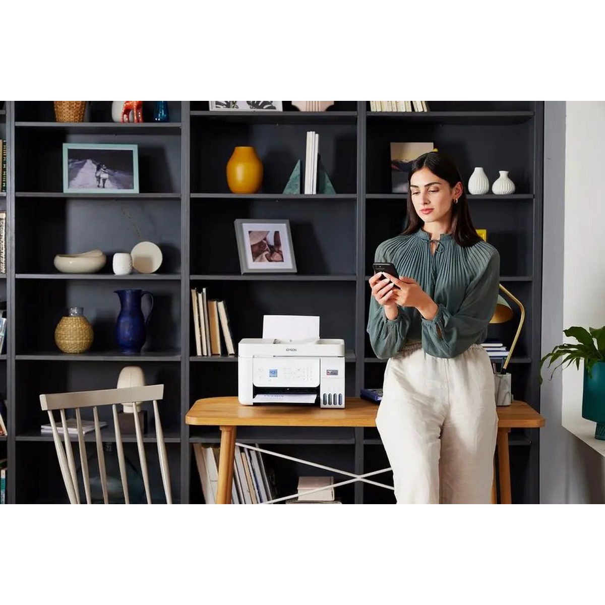 EPSON L5296 4in 1 Printer-طابعة ايبسون ملون 4