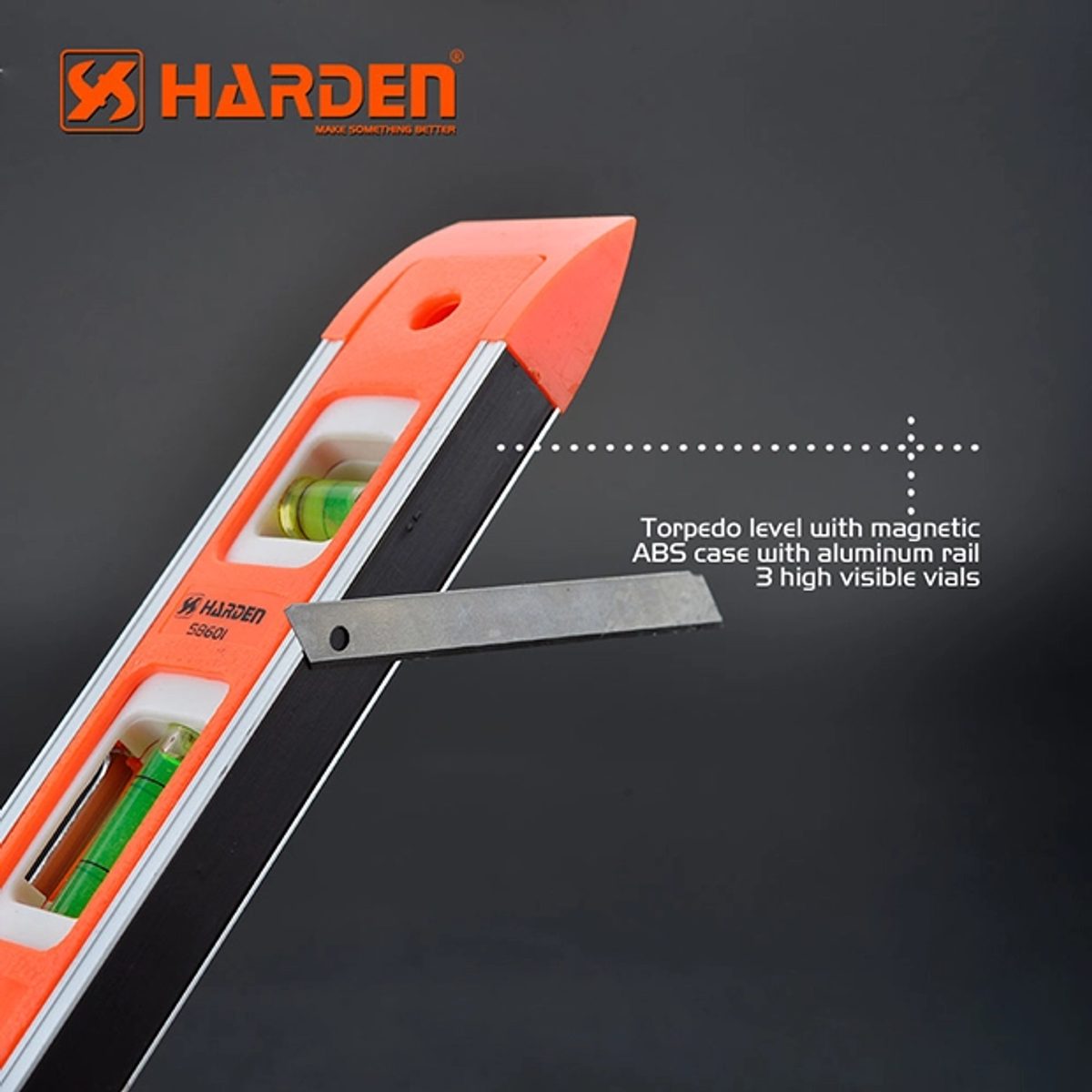 HARDEN 580521 Torpedo Level-ميزان صغير 9 انش 2