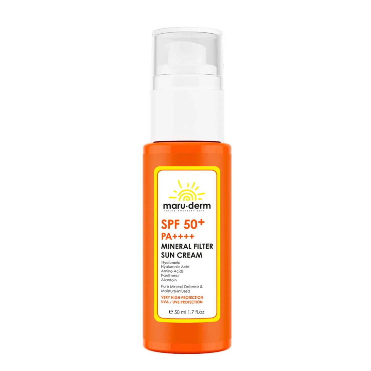Mineral Filter Sun cream كريم الوقاية من الشمس
