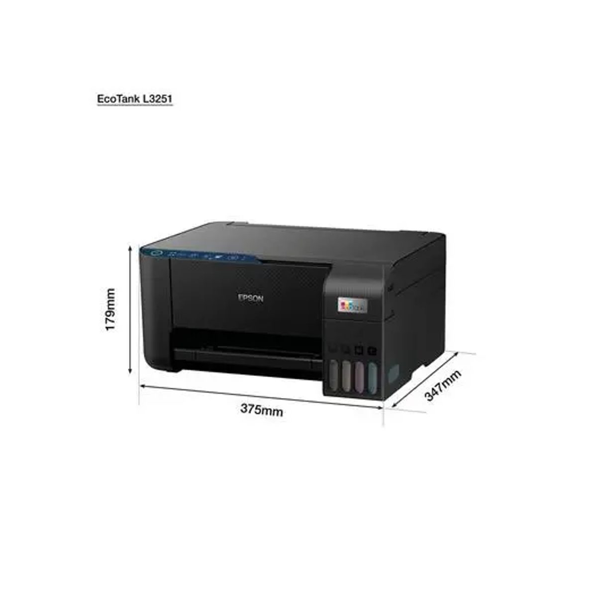 EPSON L3251 3 in 1 Printer -طابعة ايبسون ملون (اسود) 3