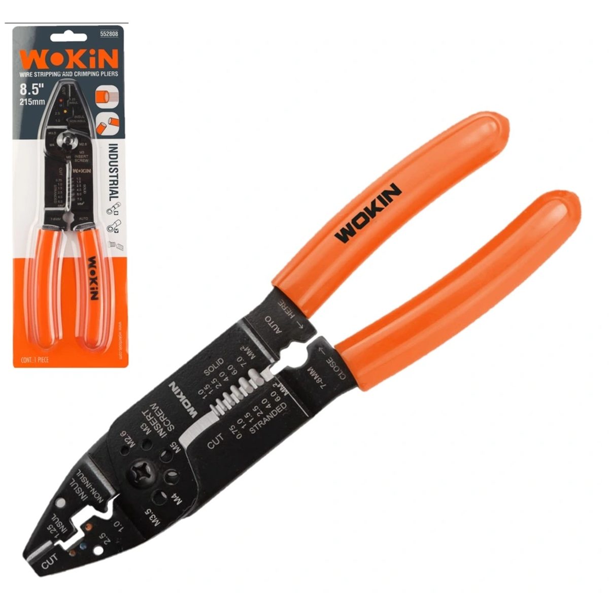 WOKIN 552808-قشارة 8.5″ كبس