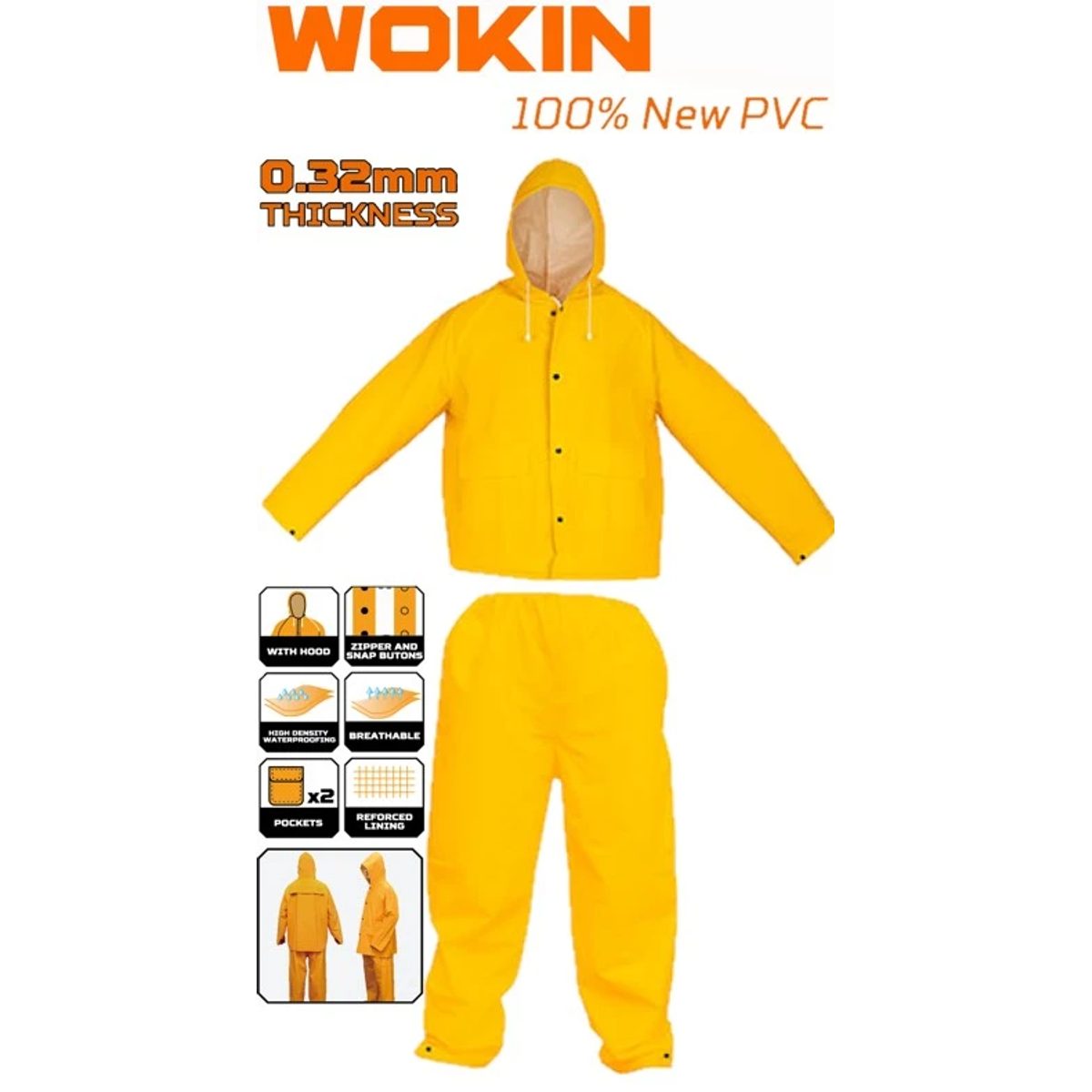 WOKIN 453104-بدلة مطر