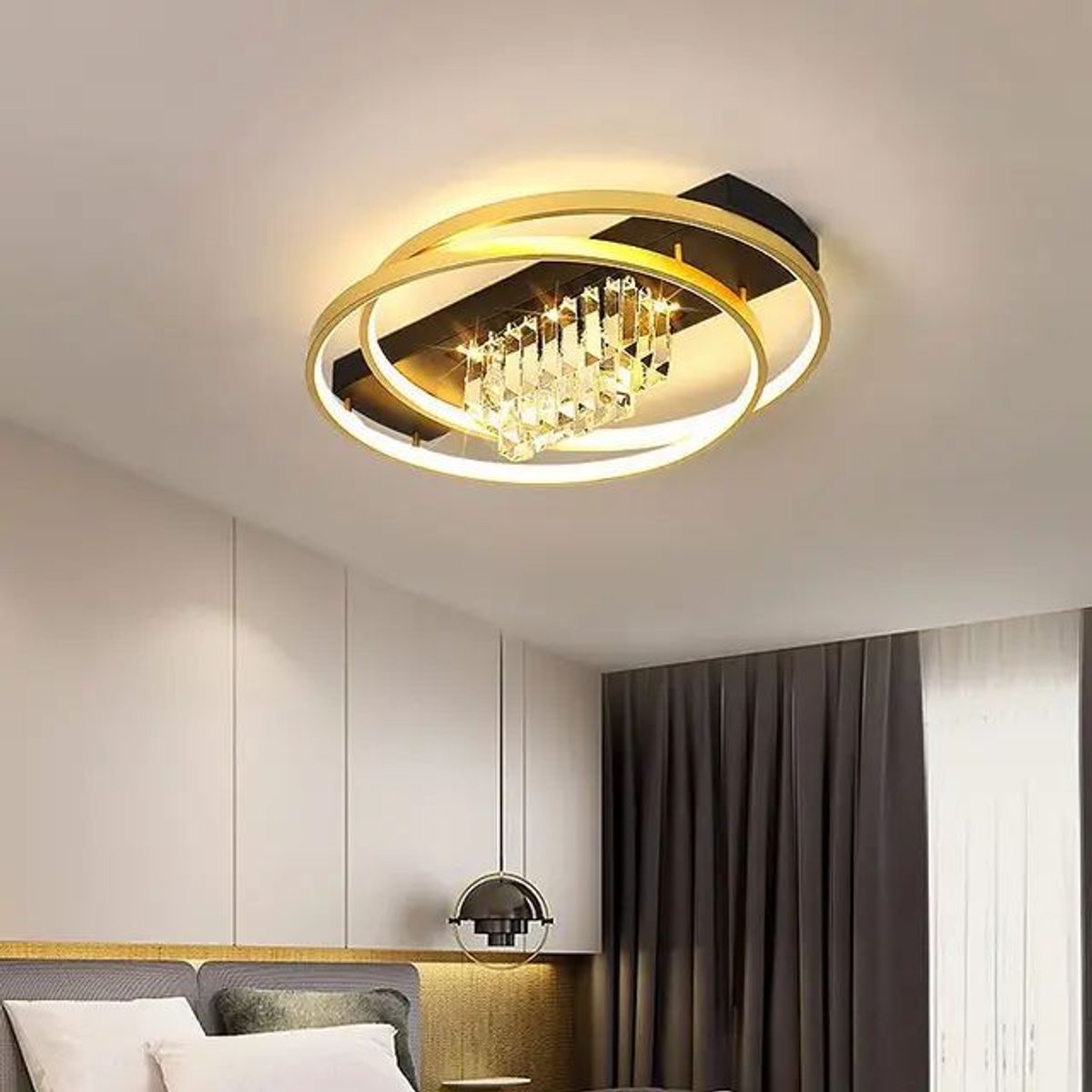 ثرية مودرن طبع B2227 CCT 120W 52*14CM 3