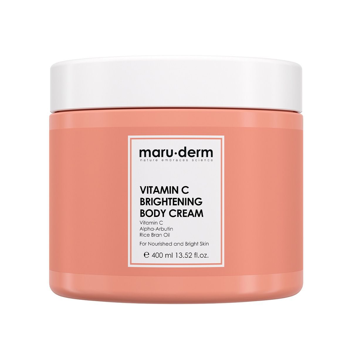 Maruderm Vitamin C Brightening Body Cream 400 ML كريم مارودي ...