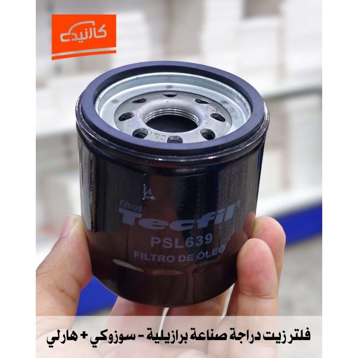 فلتر زيت دراجة - سوزوكي + هارلي TECFIL PSL639