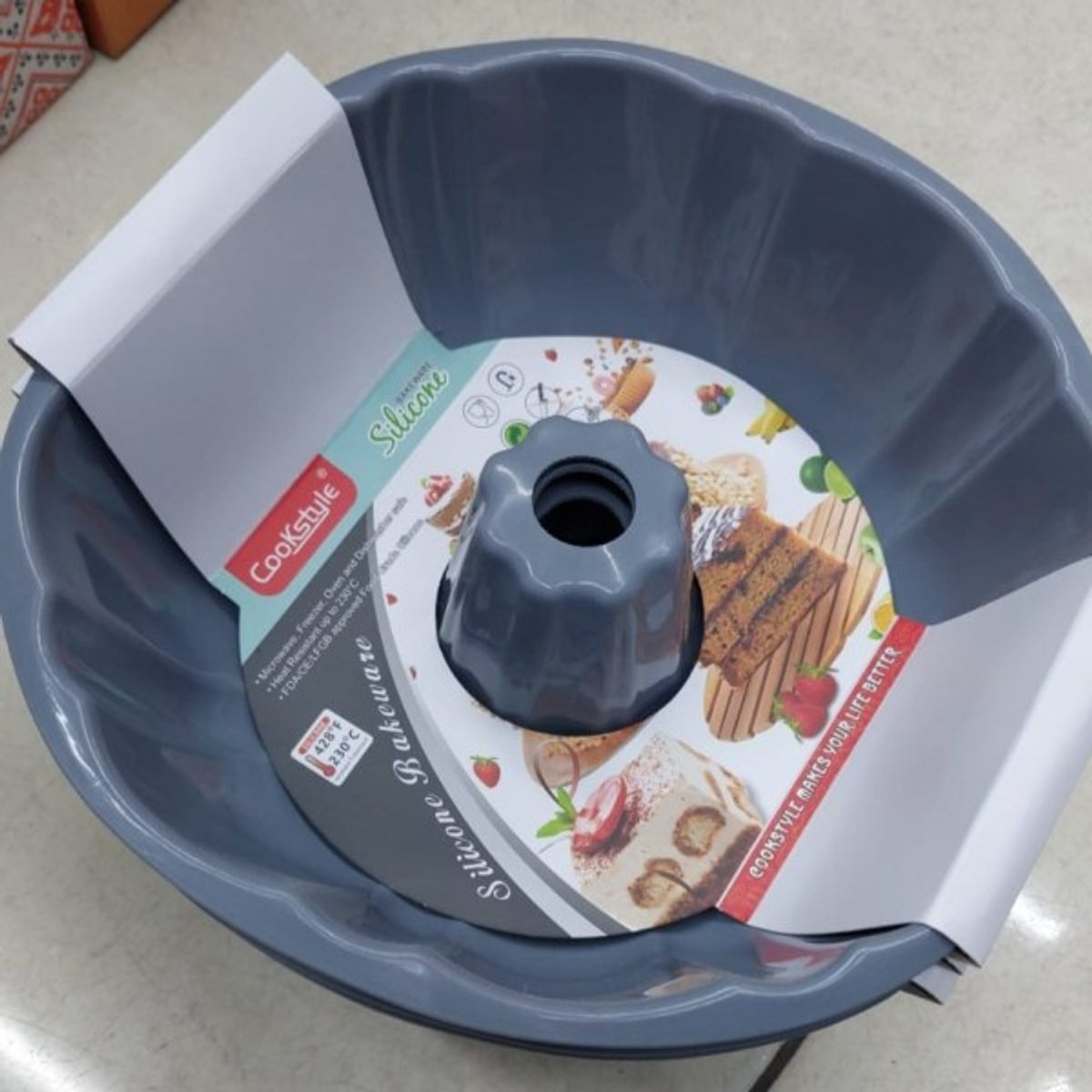 قالب كيك سيليكون شكل مدور COOK STYLE