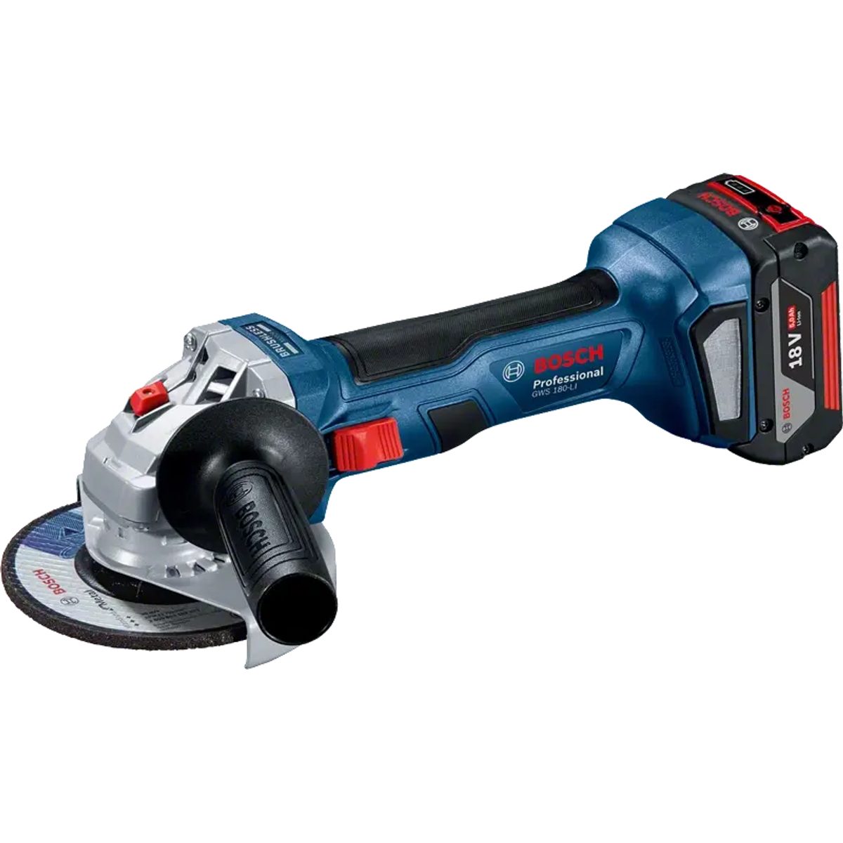 BOSCH GWS 180-LI -دسك بطارية 2