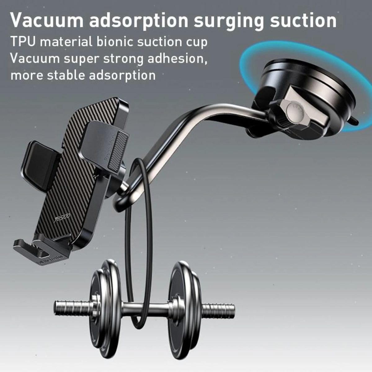 YESIDO C172 CAR Phone Holder-حامل جوال 2
