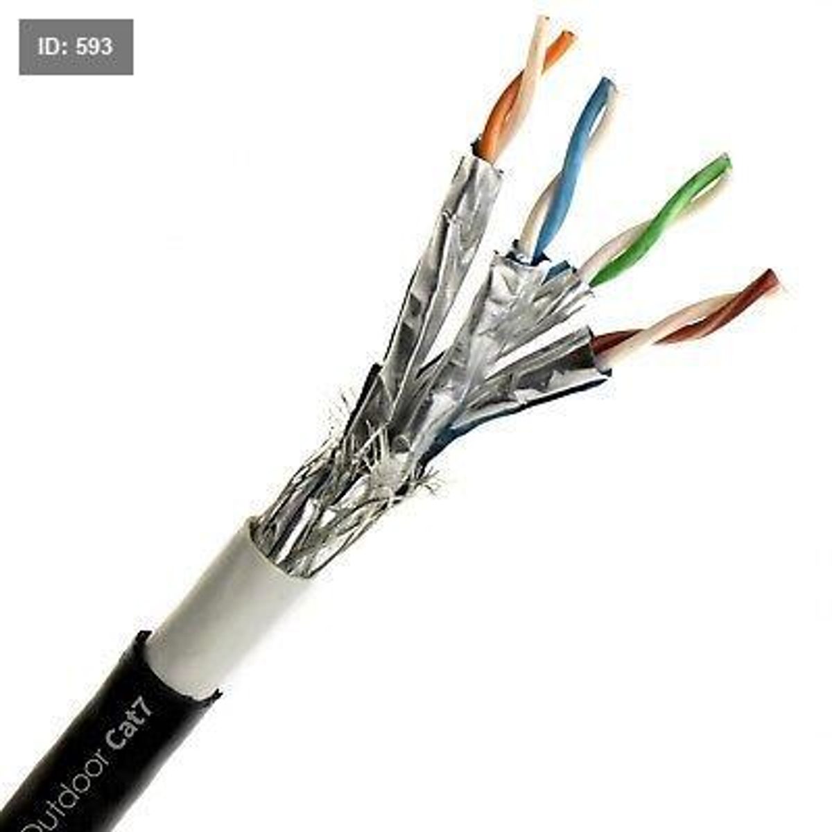 GHE LINK CAT7 S/SFTP OUTDOOR FLUKE TEST 1M