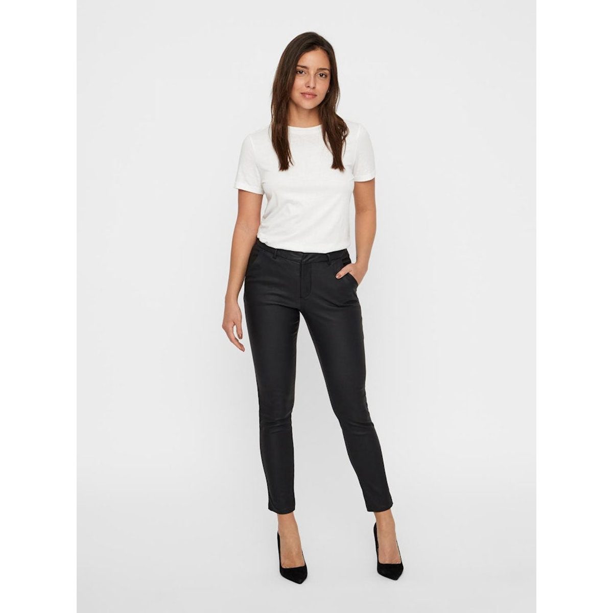 MID RISE CLASSIC COATED PANT 3