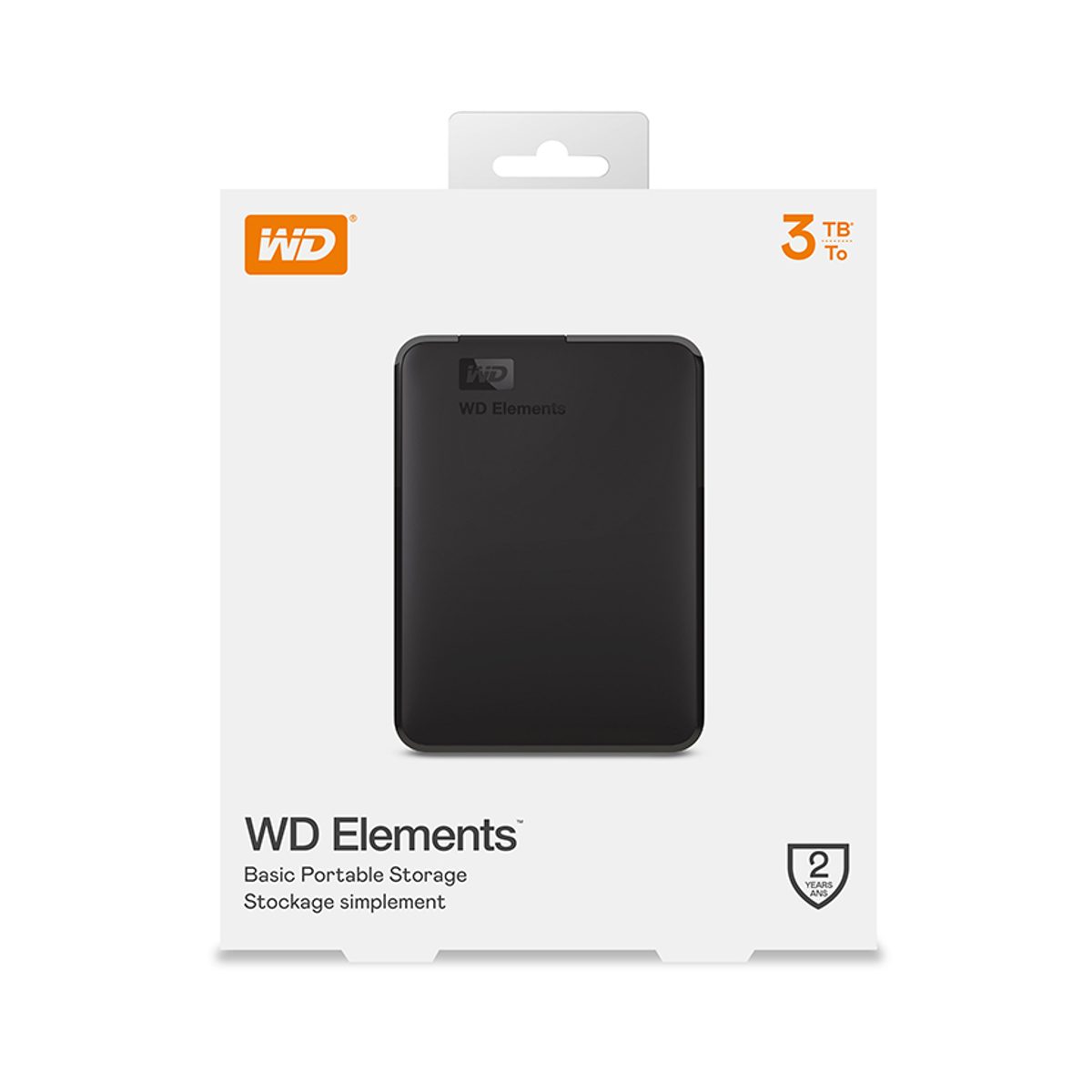 -هارديسك خارجي WD Elements 2.5″ External HDD 3TB