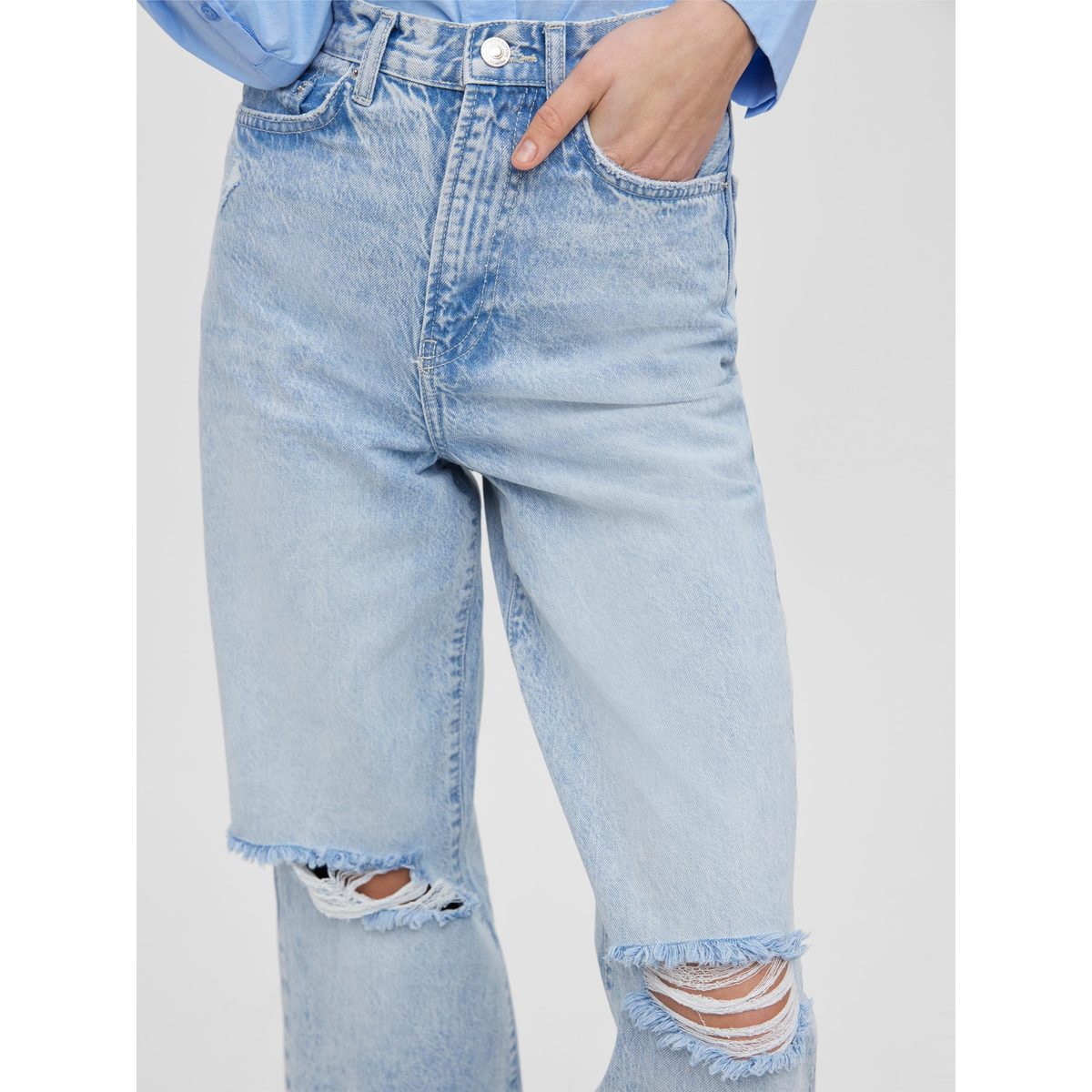 HIGH RISE REGULAR WIDE JEANS 4