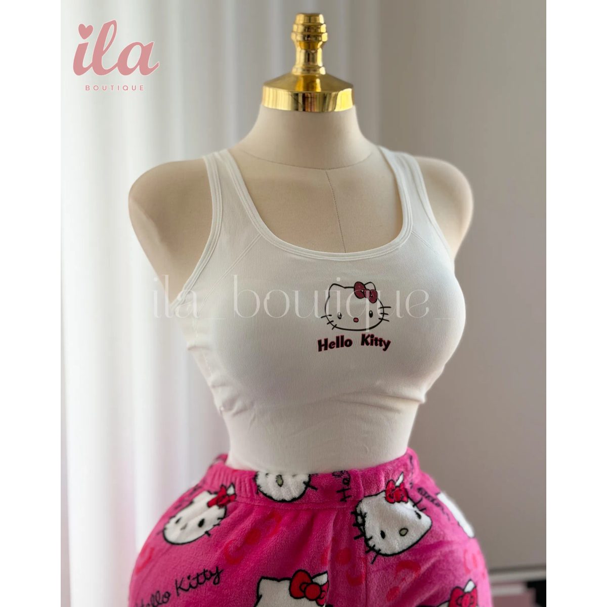 بيجاما HELLO KITTY ابيض 2
