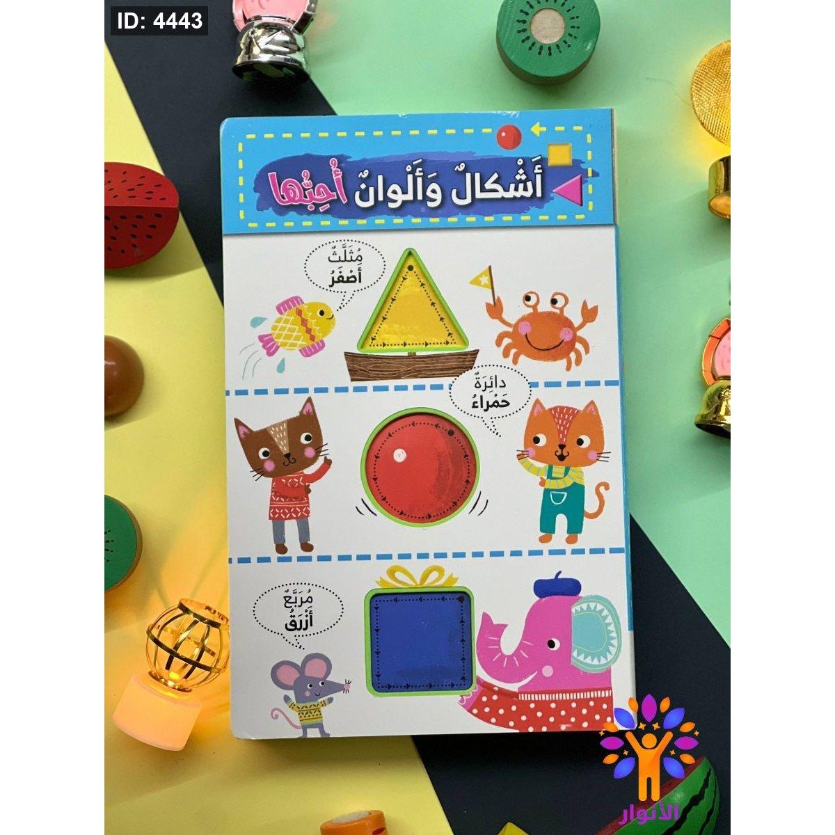 كتاب اسفنجي كبير - اشكال والوان احبها