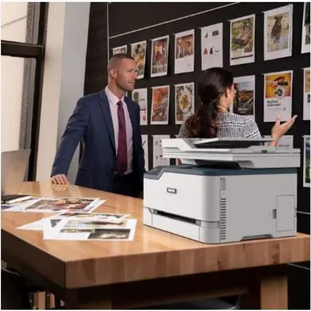 XEROX C235 Multifunction Printer- طابعة ملونة 3