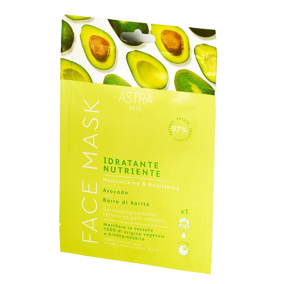 ASTRA FACE MASK AVOCADO