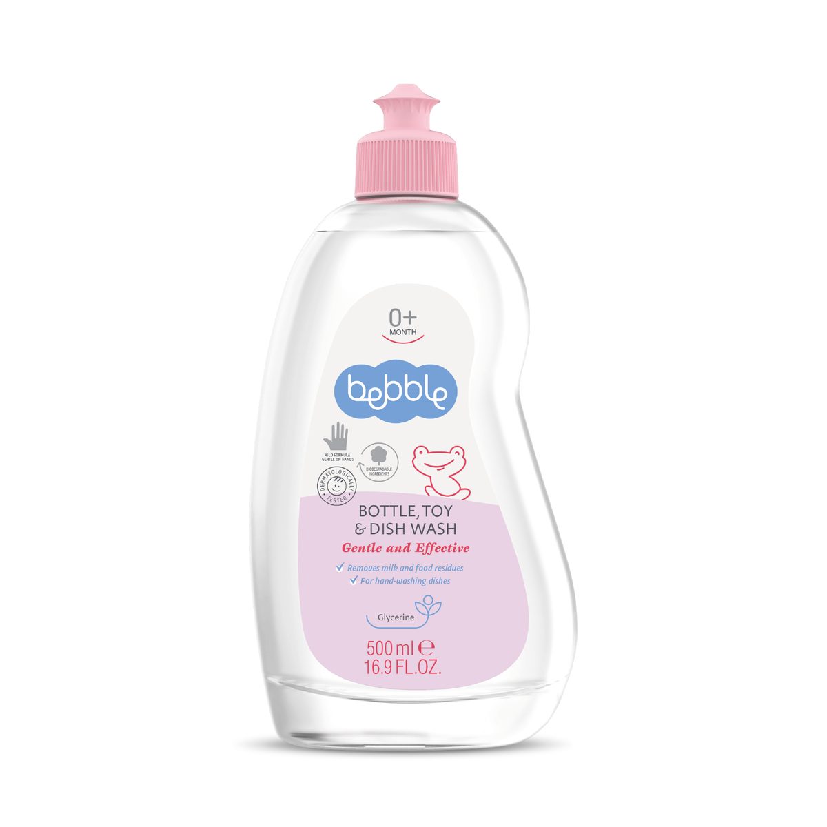 Bebble Bottle, Toy & Dish Wash-500ml