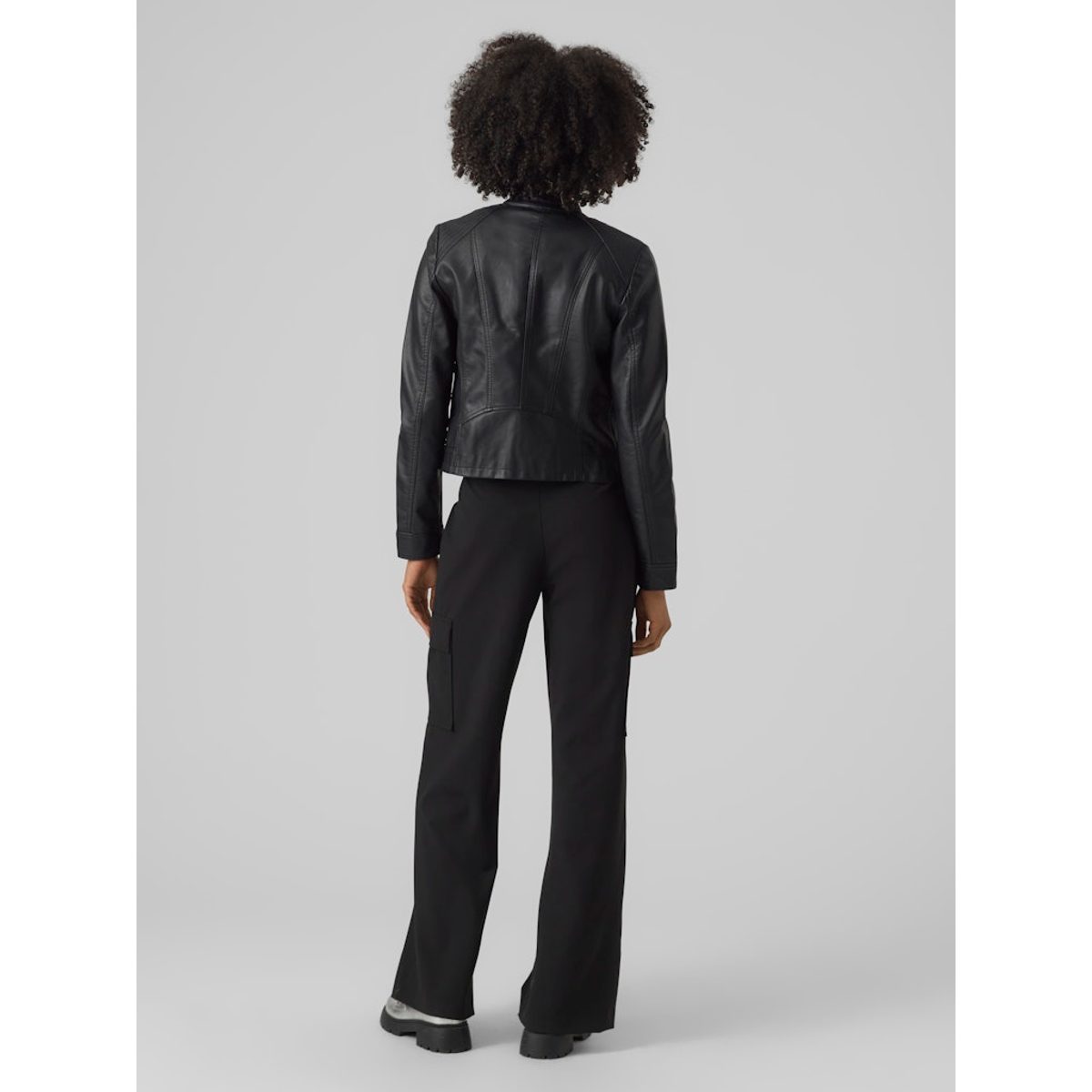SHORT COATED JACKET 5