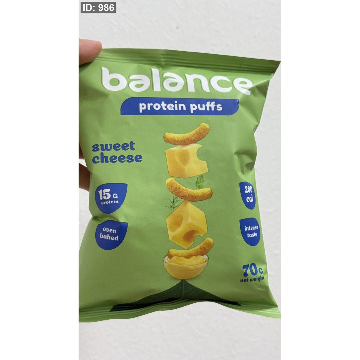 Balance بمبا بالجبنة عالية البروتين 70غرام