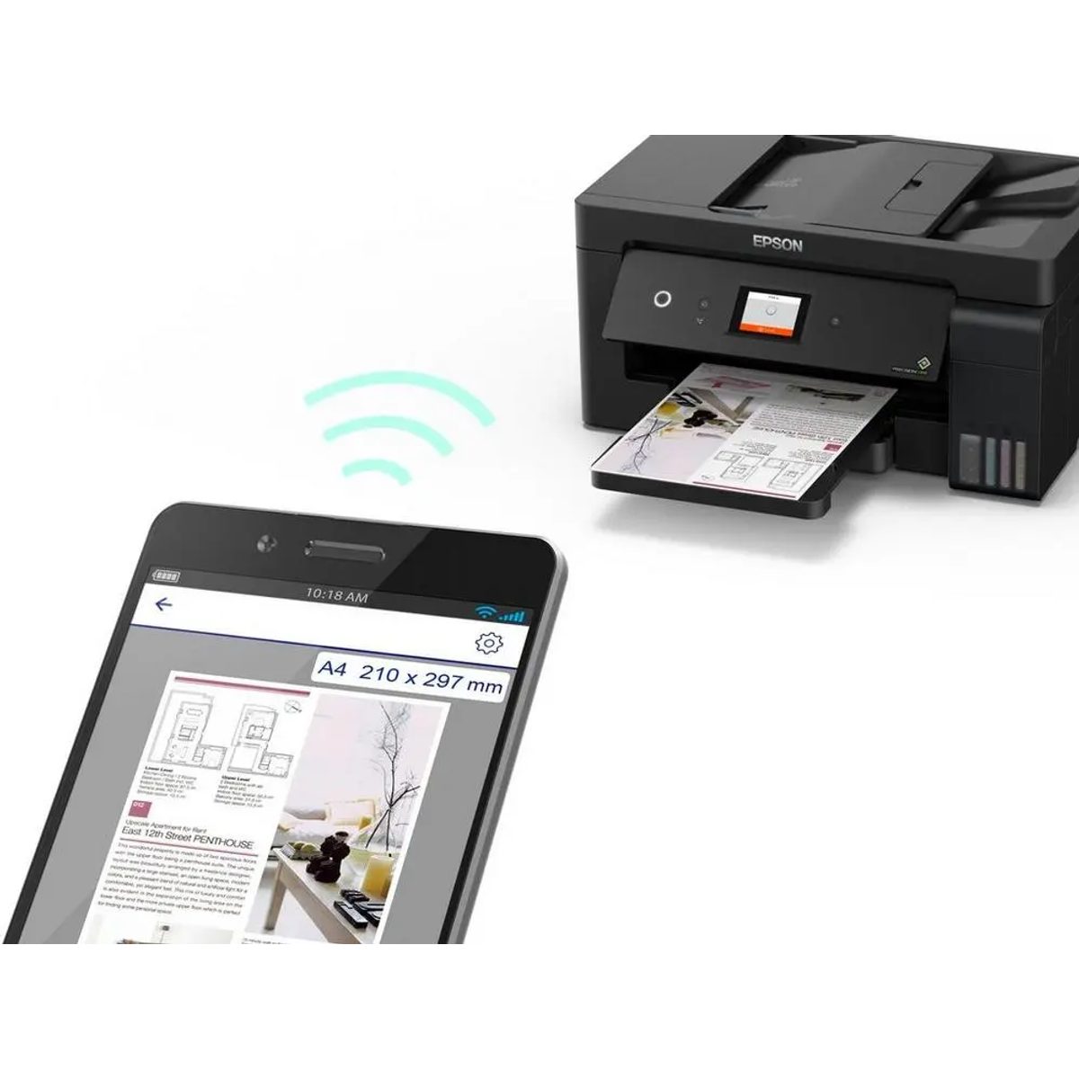 EPSON L14150 4 IN 1 Printer -طابعة A3 ملون 3