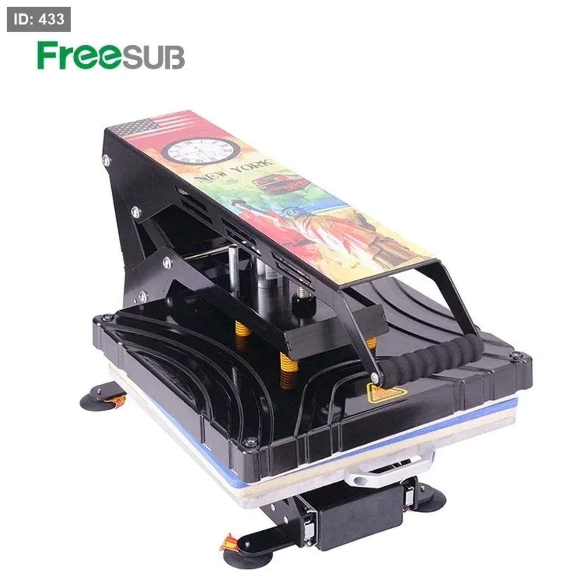 مكبس مسطح ثقيل نصف اوتوماتيك P3800 قياس 38 × 38 سم