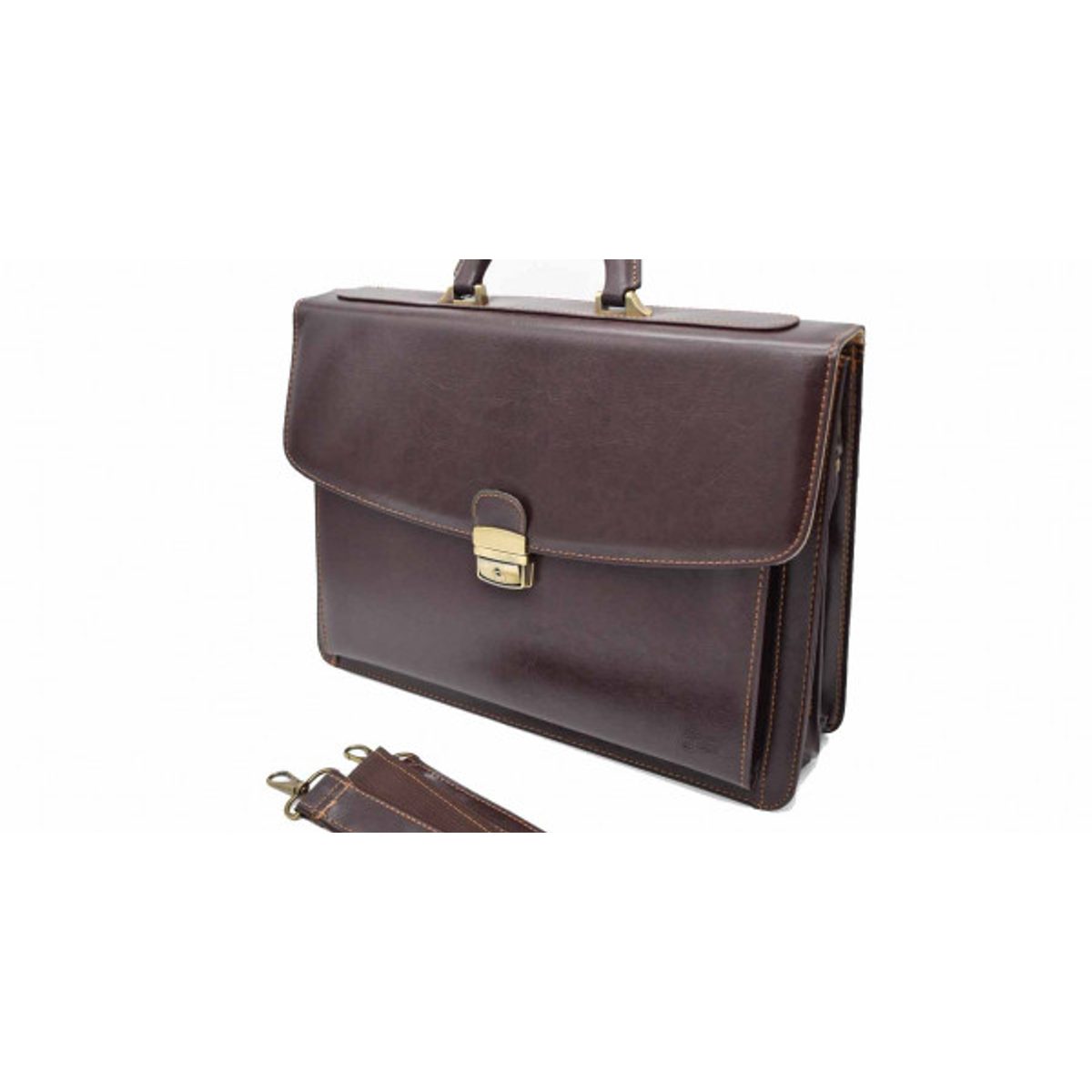 حقيبة الأعمال LEATHER BRIEFCASE TARGET