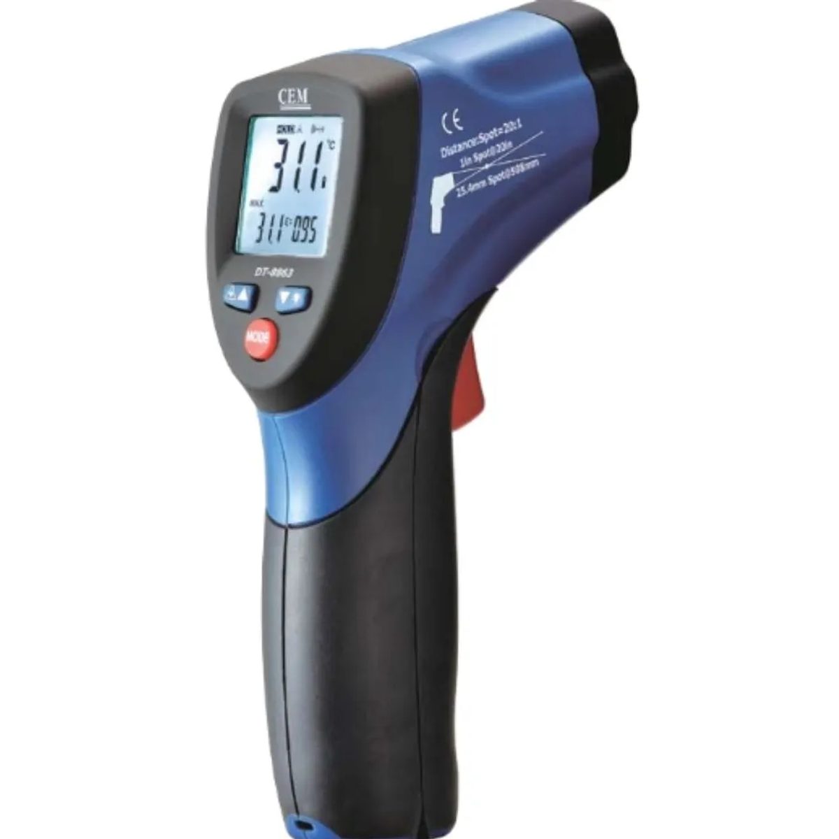 CEM DT-8863B Professional InfraRed Thermometers with Dual Laser targeting- ميزان حرارة احترافي