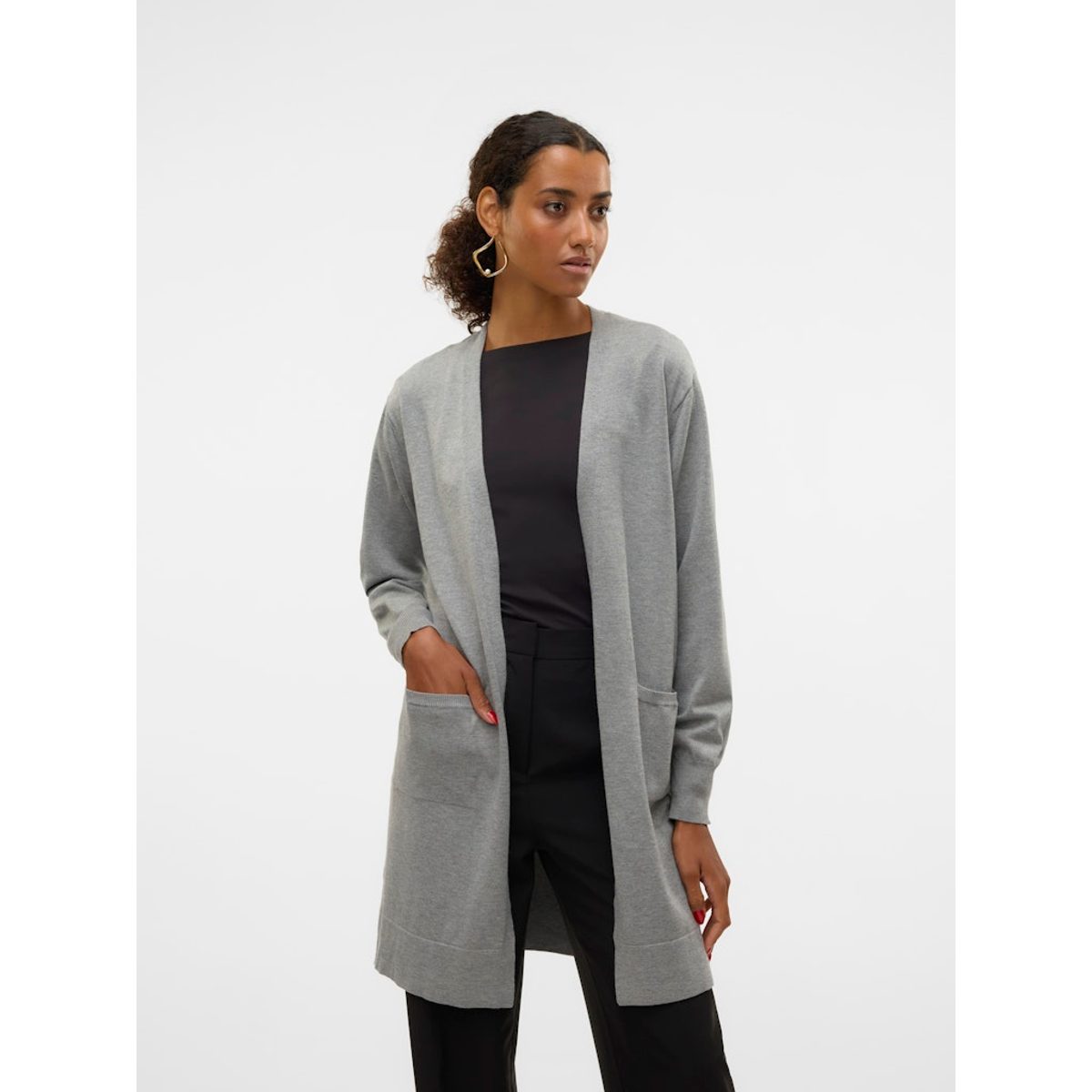 LONG OPEN CARDIGAN 2