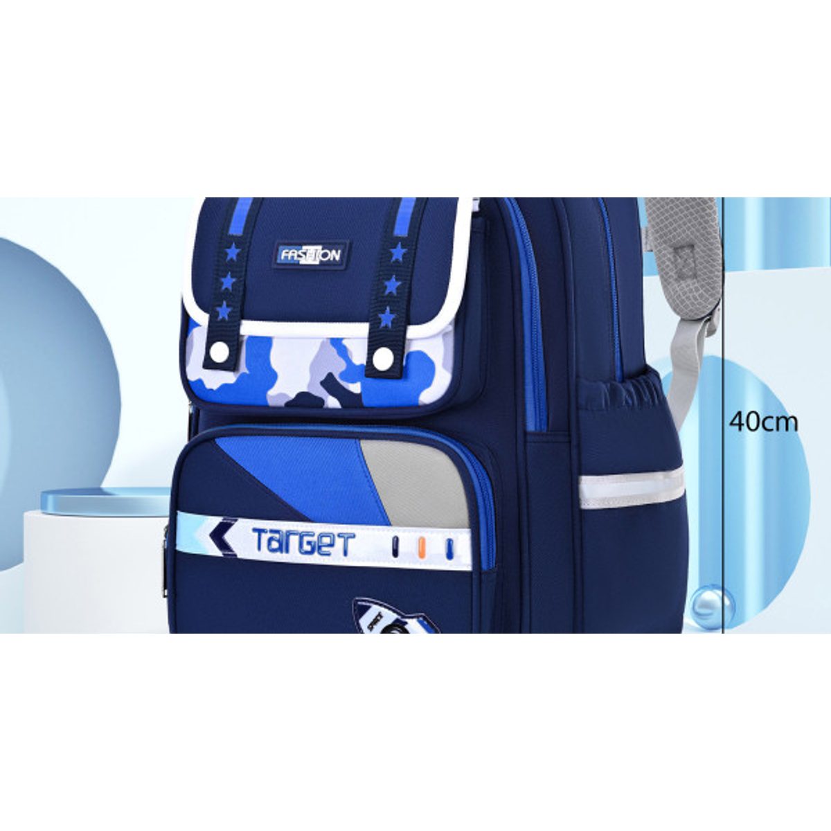 شنطة ابتدائي 2 طبقة 16" ظهر طبي رقم 3680