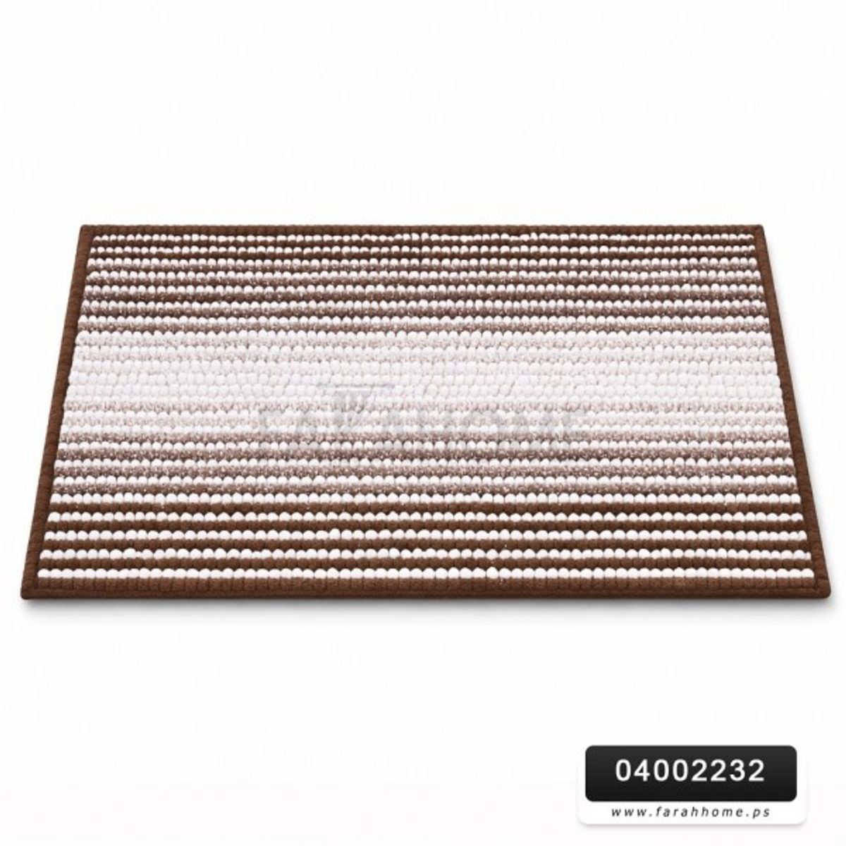 دعسه / دعاسة معكرونة نافر ارضية جلد سادة مقاس 50 × 80
