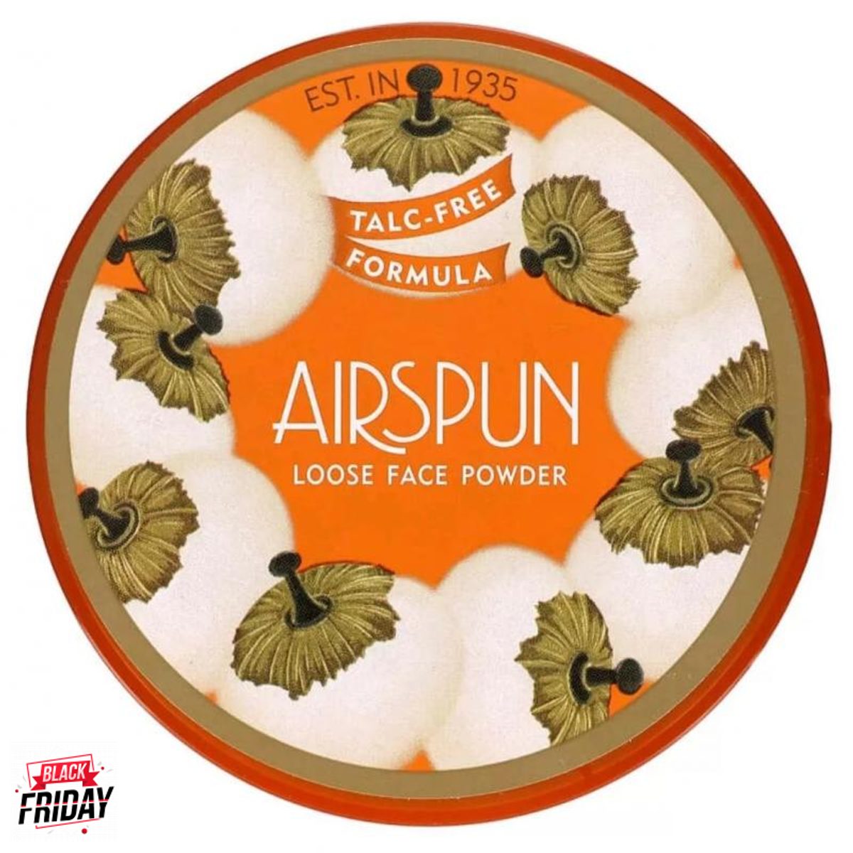 بودرة التثبيت الشفافة. Airspun