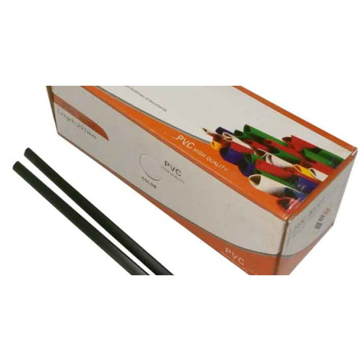 مجموعة كعب بلاستيك لون أسود 7MM