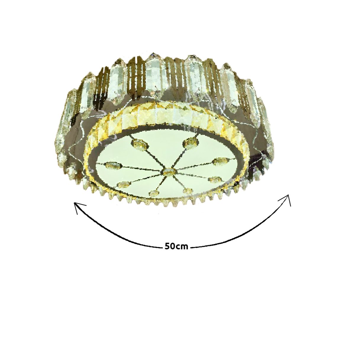 جلب ليد كرستال D326-500 72W CCT سوبر سونيك 2