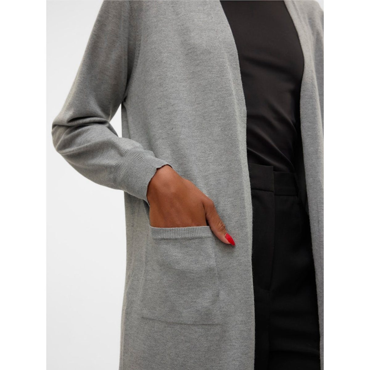 LONG OPEN CARDIGAN 5