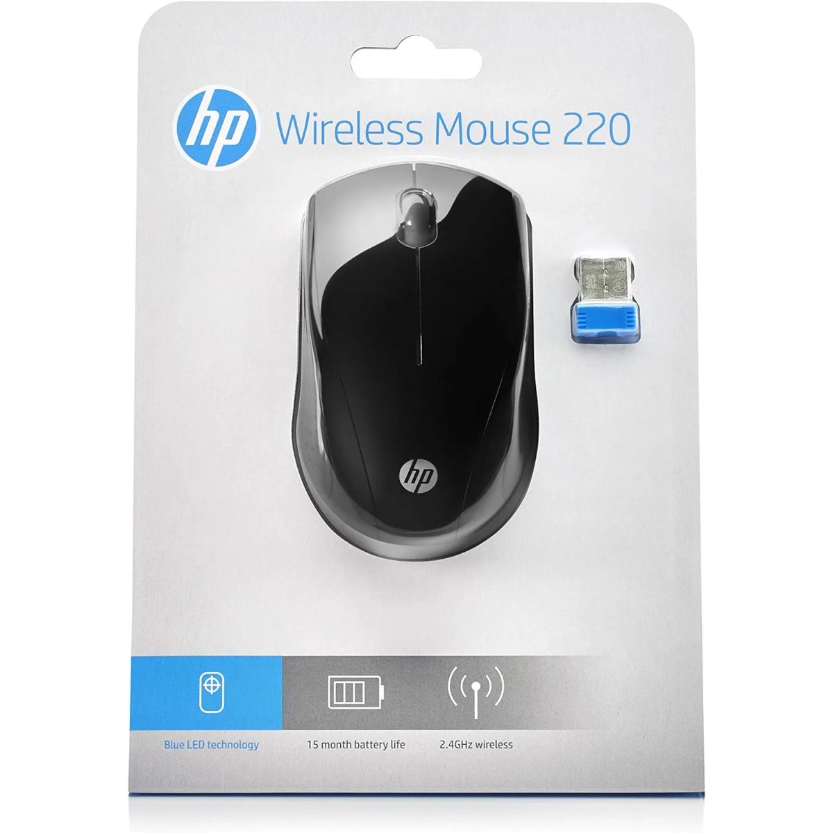 HP Wireless Mouse 220 (3FV66AA) وايرلس ماوس 3