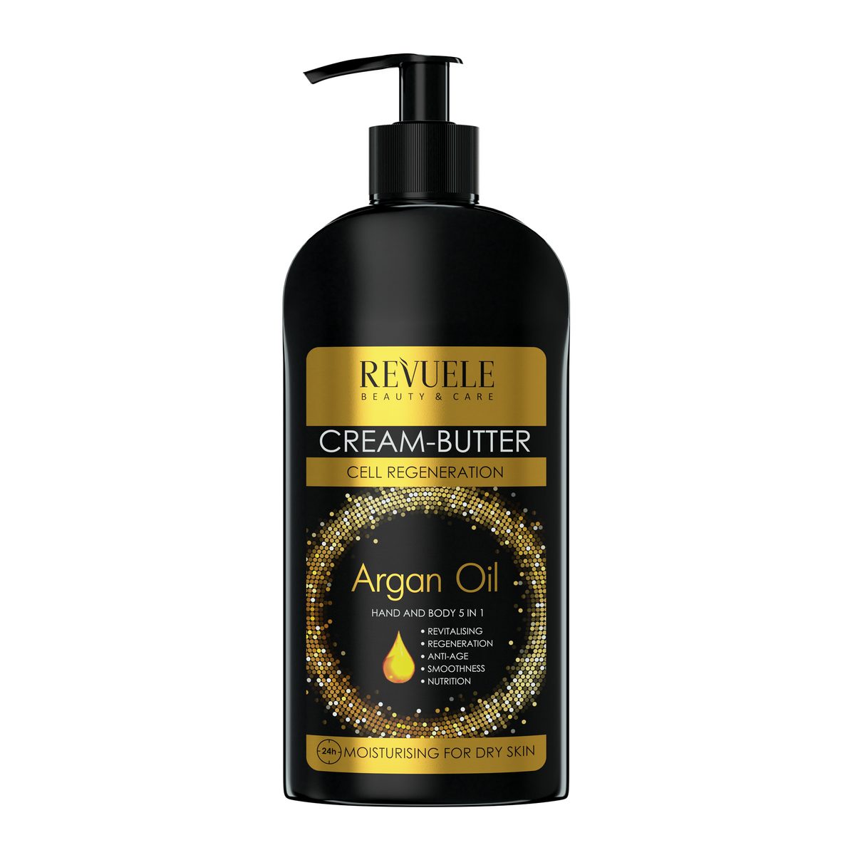 REVUELE ARGAN OIL Cream-Butter Hand & Body 5 in 1 -400 ml