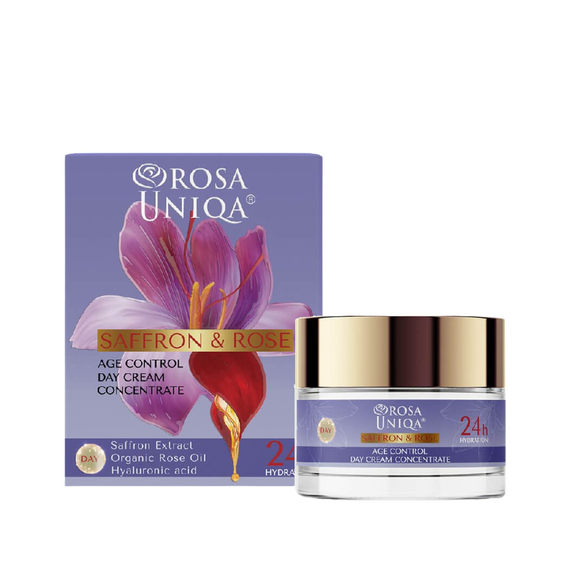 ROSE & SAFFRON Day Cream -50ml