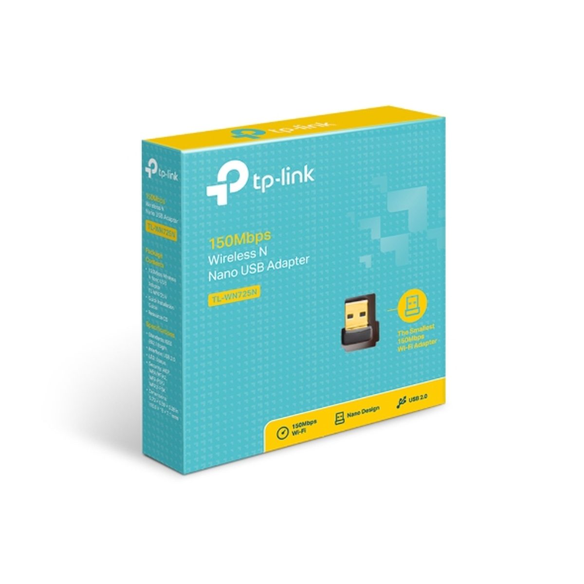 TP-LINK 150Mbps Wireless N Nano USB Adapter 3