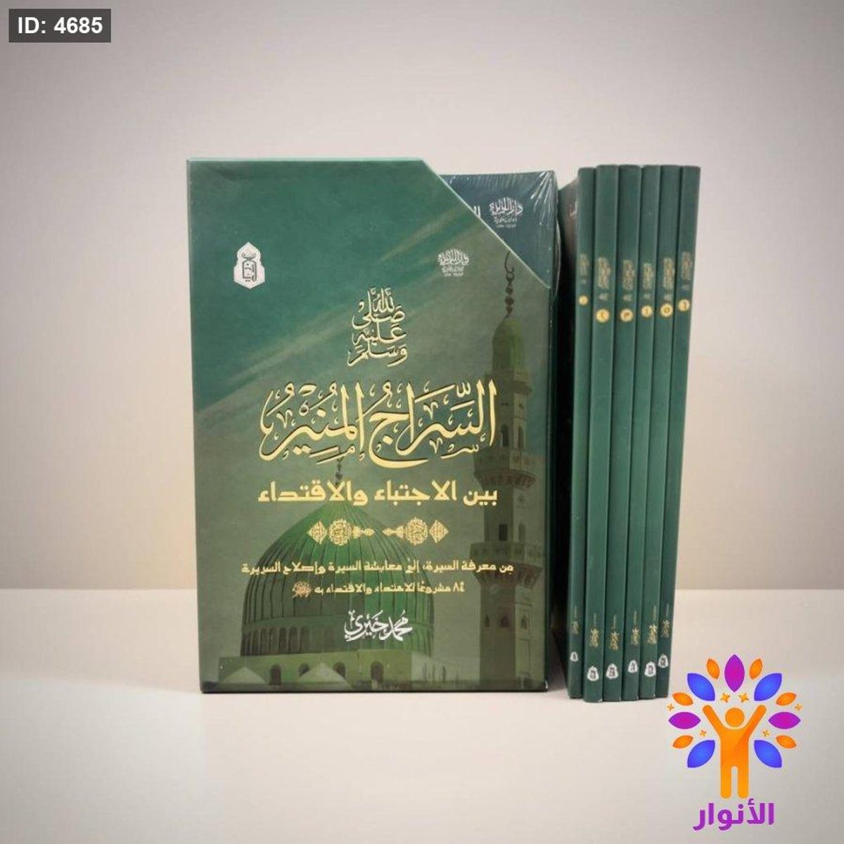 صلى الله عليه وسلم السراج المنير بين الاجتباء والاقتداء – 6 أجزاء