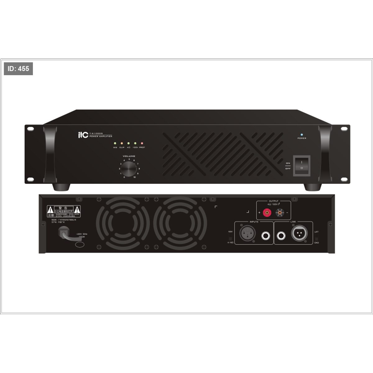 T-61000D Digital Power Amplifier