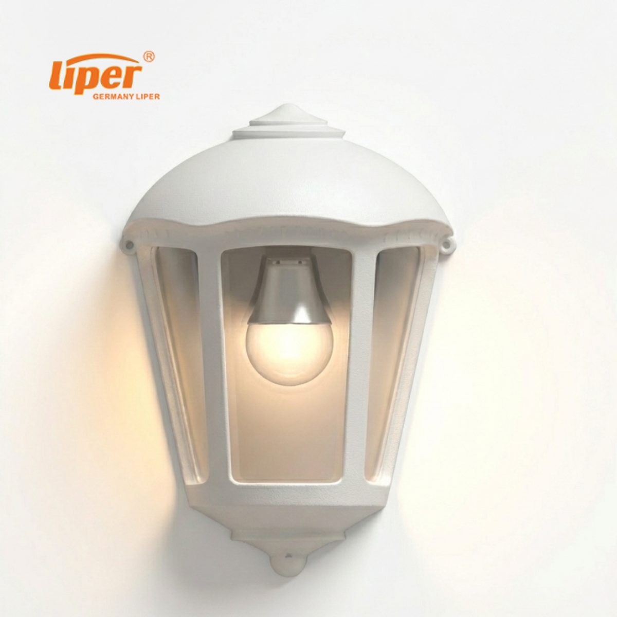 فانوس جنب ابيض IP55 LIPER