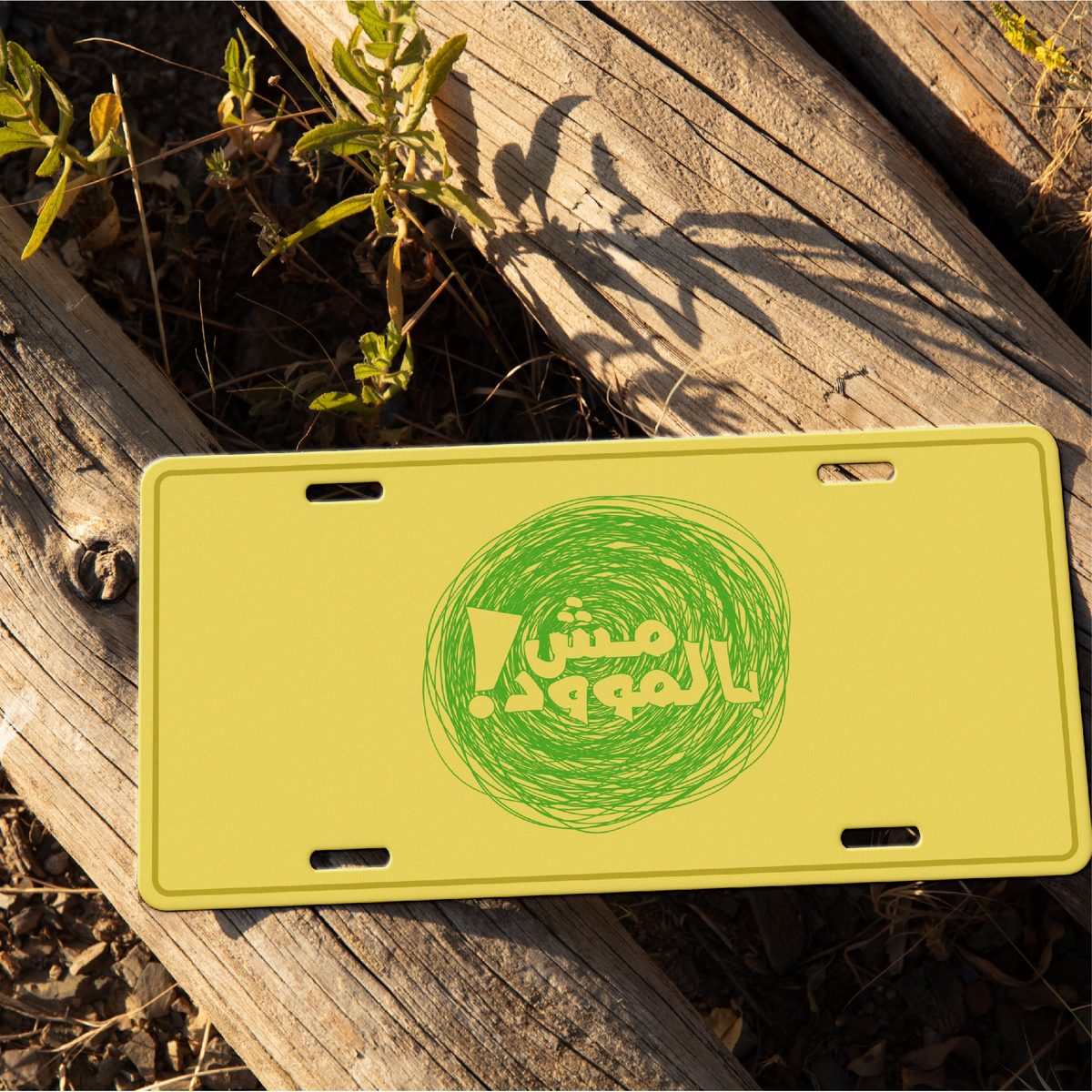 Car Plate - مش بالموود