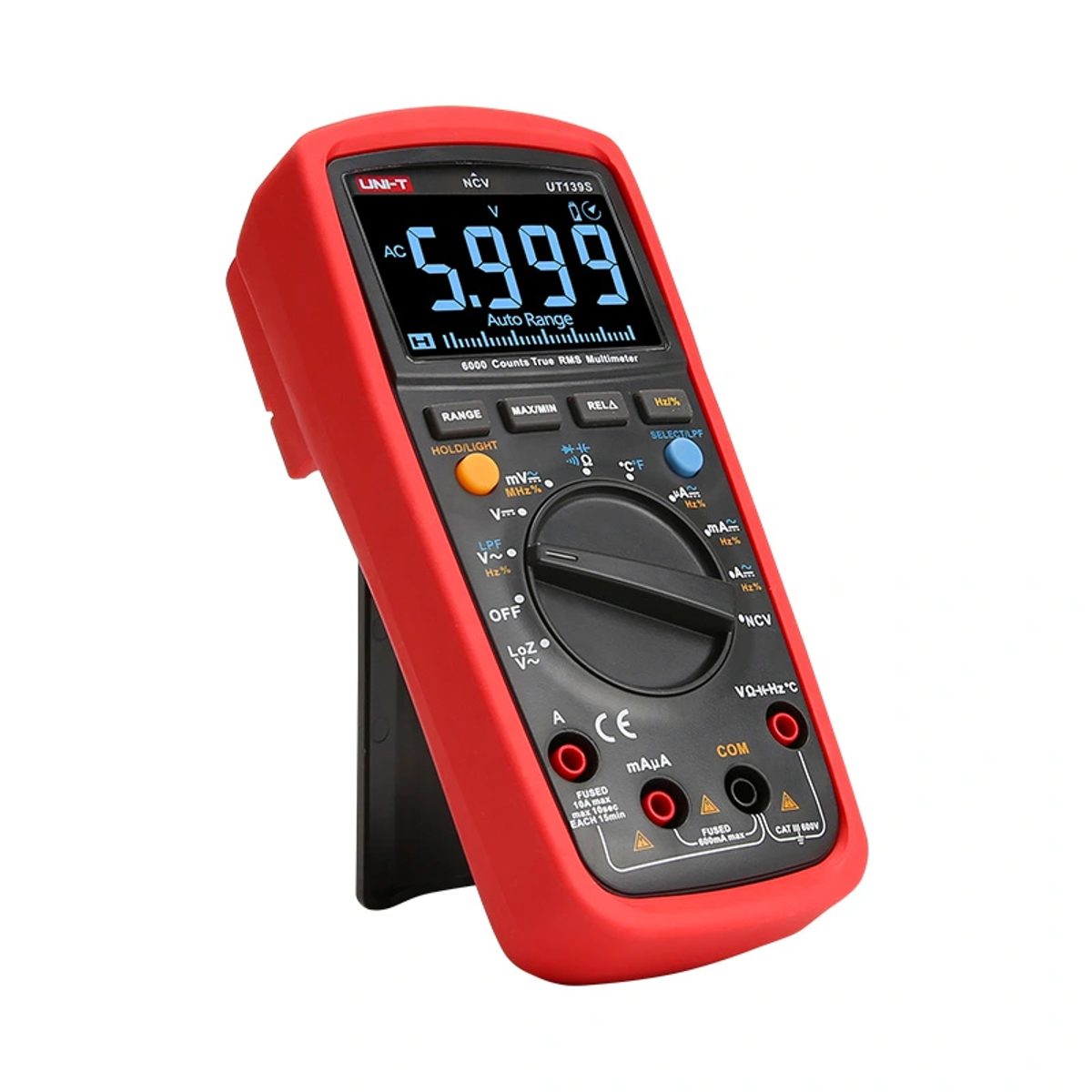 UNI-T UT139S True RMS Digital Multimetersجهاز ملتميتر 600 فولت/ 10 امبير 2