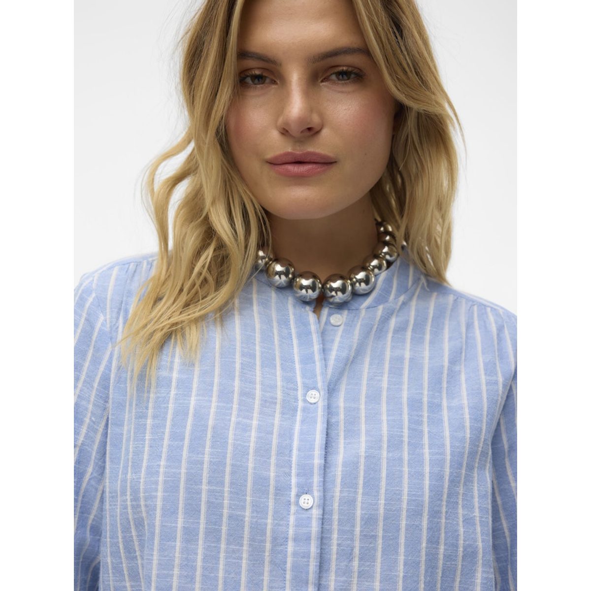 Light Blue Striped Shirt 2